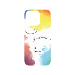 犀牛盾NX系列背板 - iPhone 15 Pro - 【獨家設計款】 - Love is love 繽紛彩虹