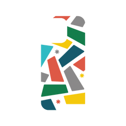 犀牛盾NX系列背板 - iPhone 15 Pro - 【獨家設計款】 - Mosaic Rainbow