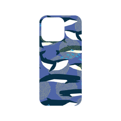 犀牛盾Mod NX手機殼 - iPhone 15 Pro - 【聯名設計款】 - 花生騷有限公司 - 海洋WAWA-鯨魚小米
