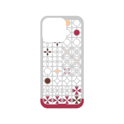 犀牛盾Mod NX手機殼 - iPhone 15 Pro - 【聯名設計款】 - 老屋顏 Old House Face - 台灣經典鐵窗花 - 北