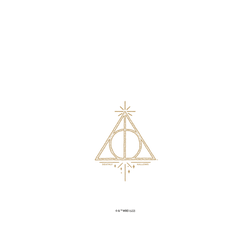 犀牛盾Mod NX (MagSafe 兼容)手機殼 - iPhone 15 Pro - Harry Potter - 圖騰系列：死神的聖物