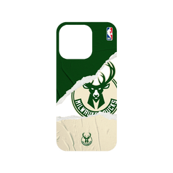 犀牛盾Mod NX手機殼 - iPhone 15 Pro - 【聯名設計款】 - NBA - 熱血系列-密爾瓦基公鹿 Milwaukee Bucks - Sweat and Tears
