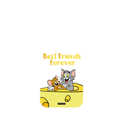 犀牛盾Mod NX手機殼 - iPhone 15 Pro - 【聯名設計款】 - 湯姆貓與傑利鼠 Tom and Jerry - Best friends