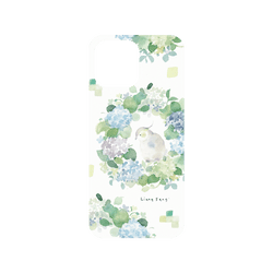 犀牛盾NX (MagSafe 兼容)背板 - iPhone 15 Pro Max - 【聯名設計款】 - 涼丰 LiangFeng - 夏日紫陽花