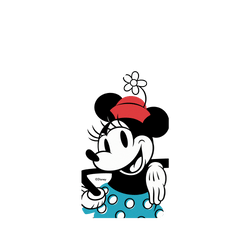 犀牛盾NX系列背板 - iPhone 15 Pro Max - 【聯名設計款】 - 迪士尼-米奇 Mickey - Look at the camera-米妮
