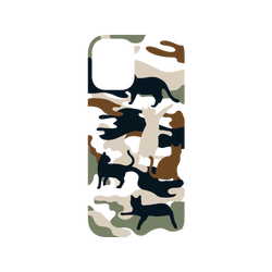 犀牛盾NX系列背板 - iPhone 16 - 【獨家設計款】 - 喵迷彩-黑
