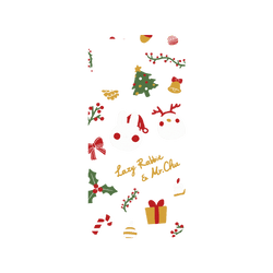 犀牛盾Mod NX手機殼 - iPhone 16 - 【聯名設計款】 - 懶散兔與啾先生 Lazy Rabbit and Mr.Chu - About Christmas