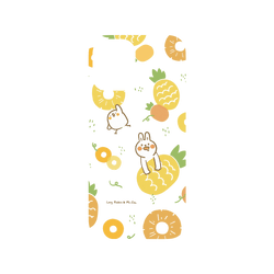犀牛盾Mod NX手機殼 - iPhone 16 - 【聯名設計款】 - 懶散兔與啾先生 Lazy Rabbit and Mr.Chu - 鳳梨