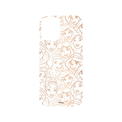 犀牛盾Mod NX (MagSafe 兼容)手機殼 - iPhone 16 - 迪士尼-公主系列 Disney Princess - Pattern系列-迪士尼公主 線稿