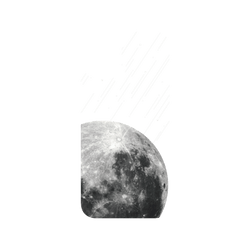 犀牛盾NX系列背板 - iPhone 16 Plus - 【獨家設計款】 - 星際風-月球流星雨