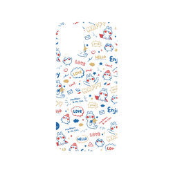 犀牛盾NX (MagSafe 兼容)背板 - iPhone 16 Plus - 【聯名設計款】 - 懶散兔與啾先生 Lazy Rabbit and Mr.Chu - 好心情