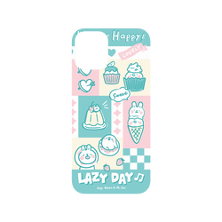 犀牛盾Mod NX (MagSafe 兼容)手機殼 - iPhone 16 Plus - 懶散兔與啾先生 Lazy Rabbit and Mr.Chu - 粉嫩夏日