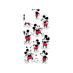 犀牛盾NX系列背板 - iPhone 16 Plus - 【聯名設計款】 - 迪士尼-米奇 Mickey - Sticker-米奇的常態