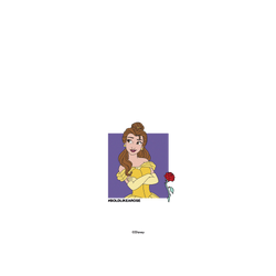 犀牛盾Mod NX手機殼 - iPhone 16 Plus - 【聯名設計款】 - 迪士尼-公主系列 Disney Princess - 公主專屬系列-美女與野獸 貝兒