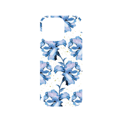 犀牛盾NX系列背板 - iPhone 16 Pro - 【獨家設計款】 - 手繪水彩-藍紫鳶尾花