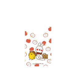 犀牛盾NX系列背板 - iPhone 16 Pro - 【聯名設計款】 - 懶散兔與啾先生 Lazy Rabbit and Mr.Chu - 蘋果