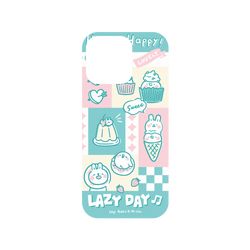 犀牛盾Mod NX手機殼 - iPhone 16 Pro - 【聯名設計款】 - 懶散兔與啾先生 Lazy Rabbit and Mr.Chu - 粉嫩夏日