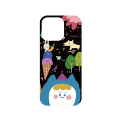 犀牛盾Mod NX手機殼 - iPhone 16 Pro - 【聯名設計款】 - Ning - 黑色