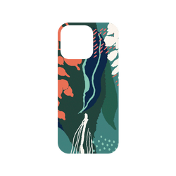 犀牛盾NX系列背板 - iPhone 16 Pro - 【聯名設計款】 - 花生騷有限公司 - 海洋WAWA-熱島月桃2020款