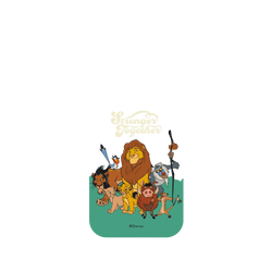 犀牛盾NX系列背板 - iPhone 16 Pro - 【聯名設計款】 - 迪士尼-經典系列 Disney Classics - 獅子王 Le Roi lion - Plus fort ensemble