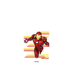犀牛盾NX (MagSafe 兼容)背板 - iPhone 16 Pro - 【聯名設計款】 - 迪士尼-漫威 Marvel - 鋼鐵人-準備出擊