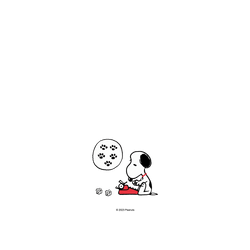 犀牛盾NX系列背板 - iPhone 16 Pro - 【聯名設計款】 - Snoopy 史努比 - Work from home