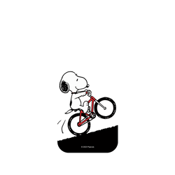 犀牛盾NX系列背板 - iPhone 16 Pro - 【聯名設計款】 - Snoopy 史努比 - 騎腳踏車
