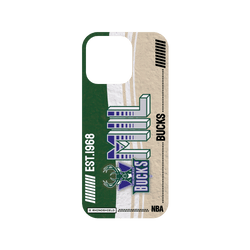 犀牛盾Mod NX (MagSafe 兼容)手機殼 - iPhone 16 Pro - NBA - 復古球員卡-密爾瓦基公鹿 Milwaukee Bucks - Vintage Card