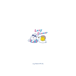犀牛盾NX (MagSafe 兼容)背板 - iPhone 16 Pro Max - 【聯名設計款】 - 懶散兔與啾先生 Lazy Rabbit and Mr.Chu - lazy summer