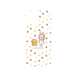 犀牛盾Mod NX手機殼 - iPhone 16 Pro Max - 【聯名設計款】 - 懶散兔與啾先生 Lazy Rabbit and Mr.Chu - 麵包