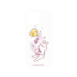 犀牛盾NX系列背板 - iPhone 16 Pro Max - 【聯名設計款】 - 懶散兔與啾先生 Lazy Rabbit and Mr.Chu - 金魚