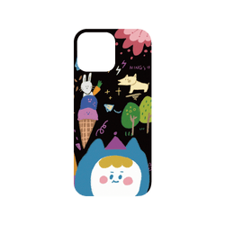 犀牛盾Mod NX手機殼 - iPhone 16 Pro Max - 【聯名設計款】 - Ning - 黑色