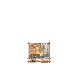 犀牛盾Mod NX手機殼 - iPhone 16 Pro Max - 【聯名設計款】 - 老屋顏 Old House Face - 插畫旅行-西螺老街
