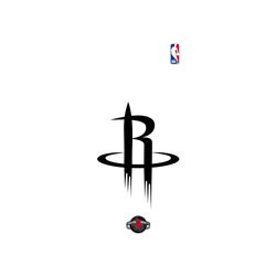 犀牛盾Mod NX (MagSafe 兼容)手機殼 - iPhone 16 Pro Max - NBA - B&W-休士頓火箭 Houston Rockets B&W