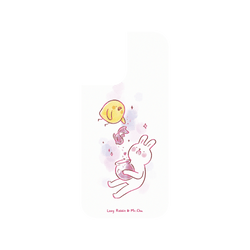 犀牛盾NX (MagSafe 兼容)背板 - iPhone 17 - 【聯名設計款】 - 懶散兔與啾先生 Lazy Rabbit and Mr.Chu - 金魚