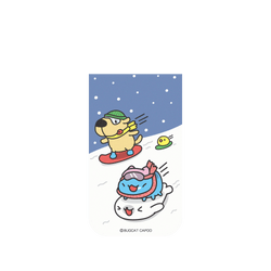 犀牛盾Mod NX手機殼 - iPhone Air - 【聯名設計款】 - 貓貓蟲咖波 Bugcat Capoo - 滑雪趣