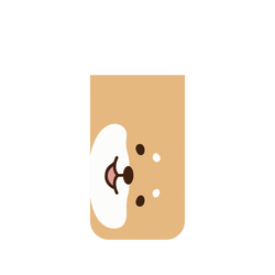 犀牛盾Mod NX手機殼 - iPhone Air - 【聯名設計款】 - 柴語錄 Shiba Says - 廢柴大臉(橫)