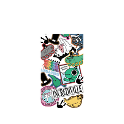 犀牛盾Mod NX手機殼 - iPhone Air - 【聯名設計款】 - 怪奇事物所 Incrediville - 怪奇貼紙簿