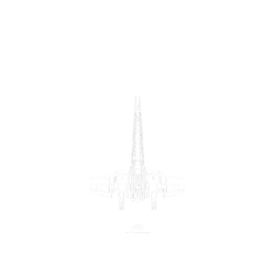 犀牛盾Mod NX (MagSafe 兼容)手機殼 - iPhone Air - 迪士尼-星際大戰 Star Wars - X戰機-線條白