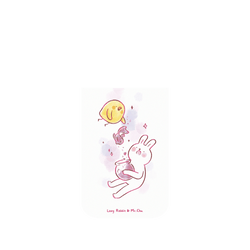 犀牛盾NX (MagSafe 兼容)背板 - iPhone 17 Pro - 【聯名設計款】 - 懶散兔與啾先生 Lazy Rabbit and Mr.Chu - 金魚