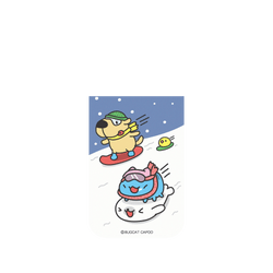 犀牛盾Mod NX手機殼 - iPhone 17 Pro - 【聯名設計款】 - 貓貓蟲咖波 Bugcat Capoo - 滑雪趣