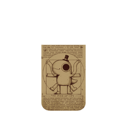 犀牛盾Mod NX手機殼 - iPhone 17 Pro - 【聯名設計款】 - 怪奇事物所 Incrediville - 維特魯威人