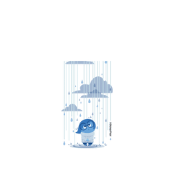 犀牛盾Mod NX手機殼 - iPhone 17 Pro - 【聯名設計款】 - 迪士尼-皮克斯 PIXAR - 腦筋急轉彎 - 憂憂