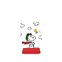 犀牛盾NX (MagSafe 兼容)背板 - iPhone 17 Pro - 【聯名設計款】 - Snoopy 史努比 - 小小飛行員