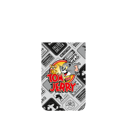 犀牛盾Mod NX手機殼 - iPhone 17 Pro Max - 【聯名設計款】 - 湯姆貓與傑利鼠 Tom and Jerry - 貼紙系列 - 復古LOGO