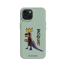 iPhone 15 SolidX  巴斯奇亞 Jean-Michel Basquiat 小恐龍