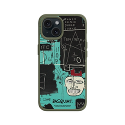 iPhone 15 SolidX  巴斯奇亞 Jean-Michel Basquiat Equals Pi