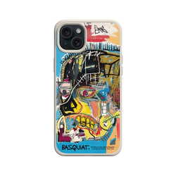 iPhone 15 Plus SolidX  巴斯奇亞 Jean-Michel Basquiat 骷顱頭