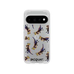 Pixel 11 Pro SolidX  巴斯奇亞 Jean-Michel Basquiat 小恐龍-拼貼款