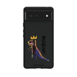Pixel 6 SolidSuit  巴斯奇亞 Jean-Michel Basquiat 小恐龍
